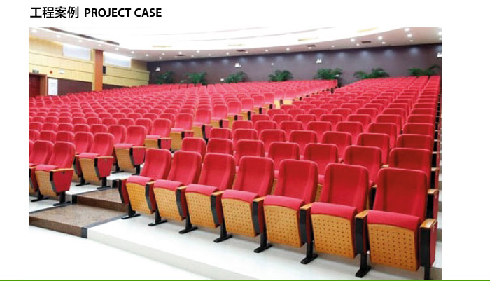 礼堂座椅,会议室礼堂排掎工程案例效果图