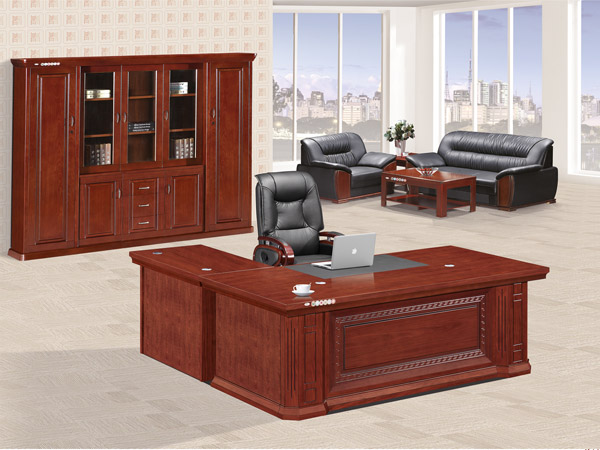 实木总裁大班桌老板大...