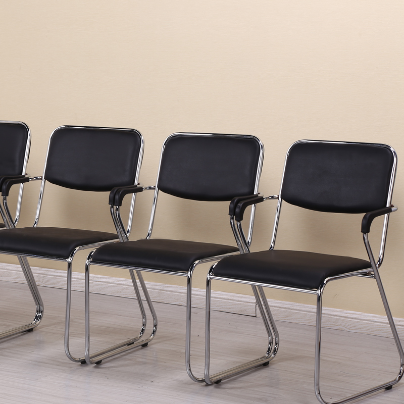四脚靠背培训椅子家用会议室职员座椅