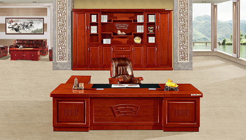 实木大班桌班台