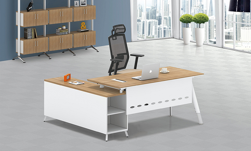 总裁桌简约现代板式大班台