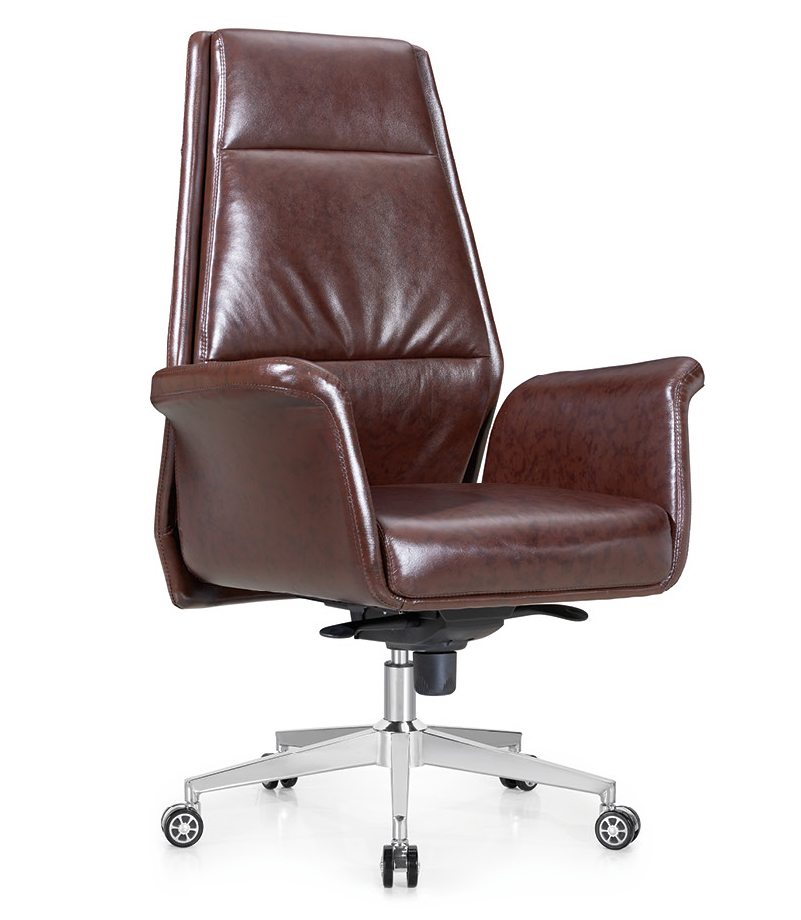 钢架脚可滑动大班椅