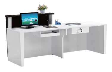 黄樱桃系列接待前台背面