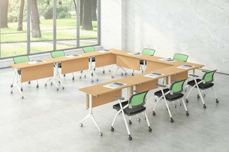 可折叠培训桌,可组合会议桌