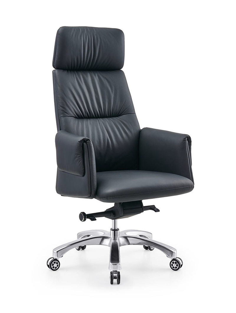 简约舒适办公老板椅皮质转椅