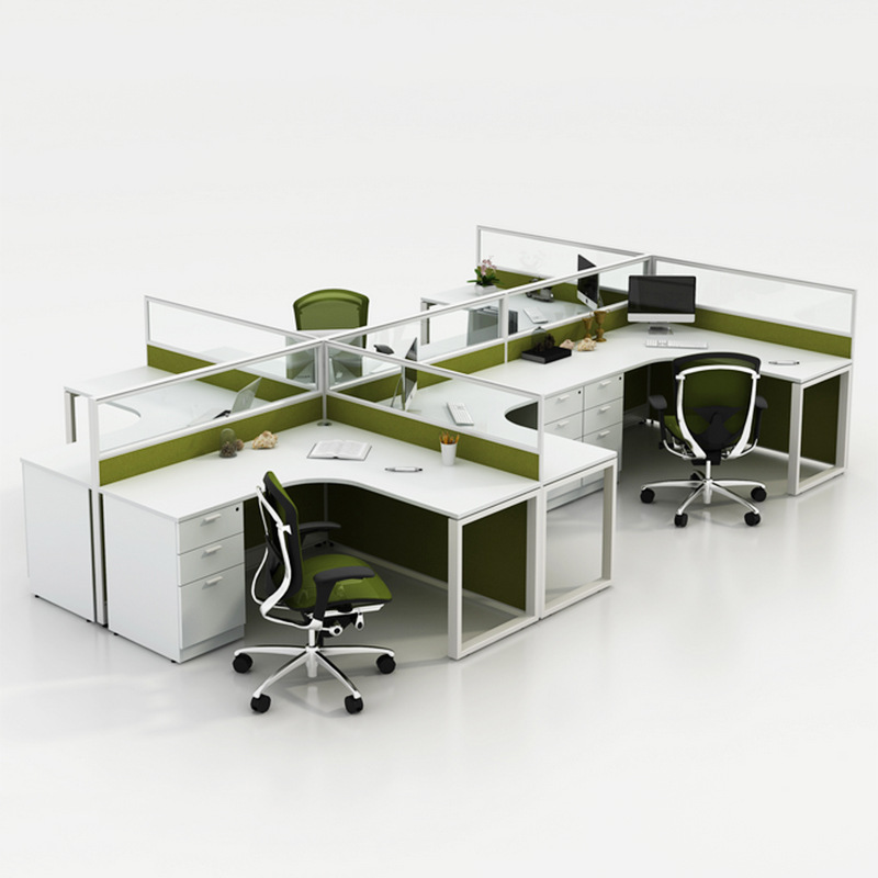 现代简约组合办公家具 屏风办公桌