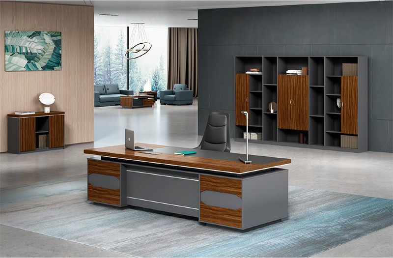 樟木头办公家具厂板式大班台