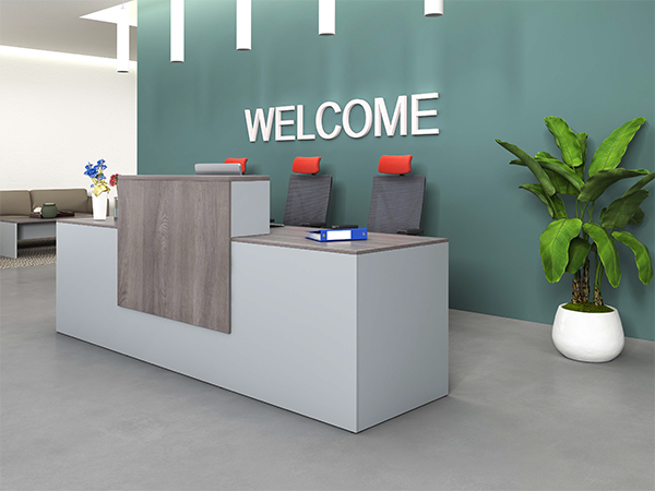 新款时尚办公前台