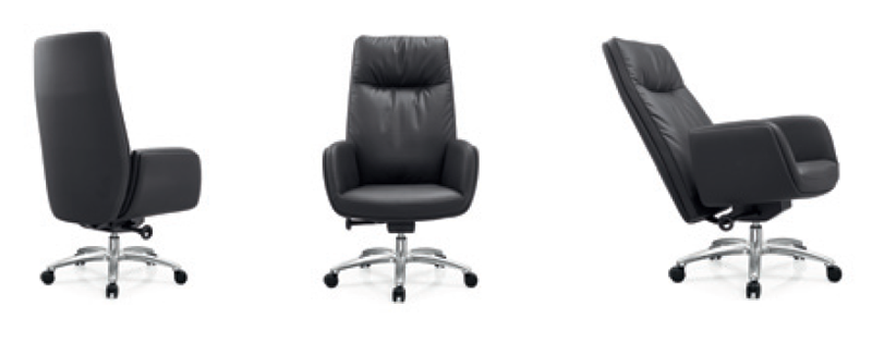 办公按摩椅实木办公椅真皮电脑椅