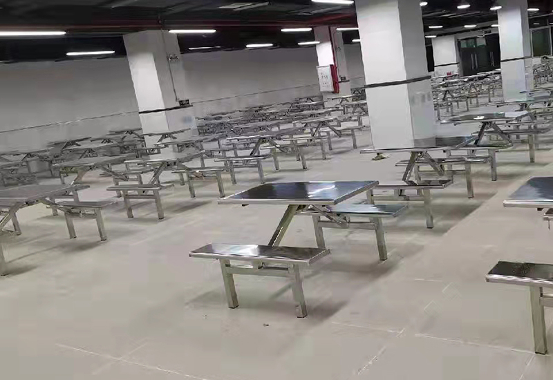 石碣办公家具厂食堂餐桌椅