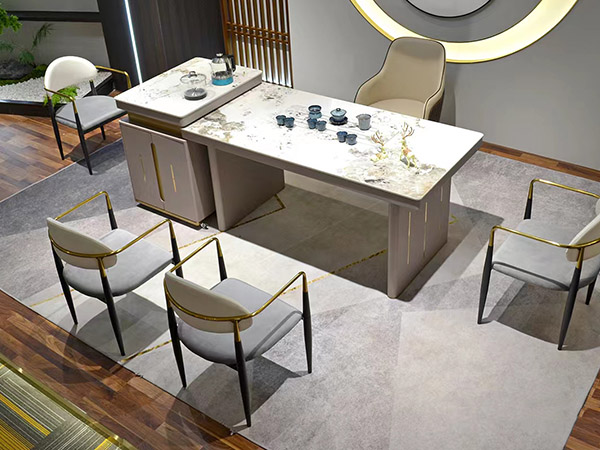 东莞现代时尚办公茶桌