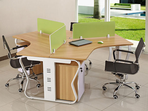 三人位屏风办公桌